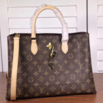 Louis Vuitton Flower Tote M43551 Brown